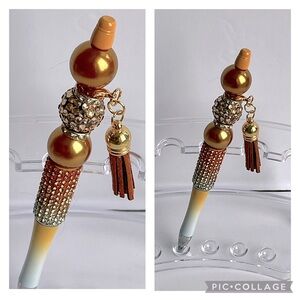 Gorgeous Bling Handmade Beaded Pen